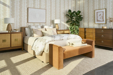 Kravet CLIMBING LEAVES WP LINEN Wallpaper
