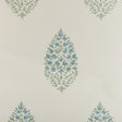 Kravet ATELIER PAISLEY WP BLUE SAGE Wallpaper