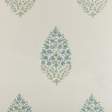Kravet ATELIER PAISLEY WP BLUE SAGE Wallpaper