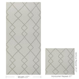 Kravet GEO GRAPHICA WP STONE Wallpaper