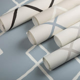 Kravet GEO GRAPHICA WP CHAMBRAY Wallpaper