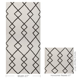 Kravet GEO GRAPHICA WP ONYX Wallpaper
