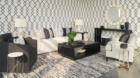 Kravet GEO GRAPHICA WP ONYX Wallpaper