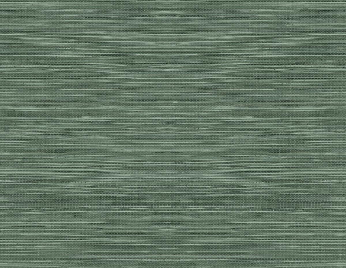 Winfield Thybony GRASSCLOTH TEXTURE GREEN Wallpaper