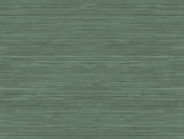 Winfield Thybony GRASSCLOTH TEXTURE GREEN Wallpaper