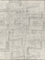 Exquisite Aldridge Hand-knotted Wool/Bamboo Silk Ivory/Gray/Beige Area Rug 6.0'X9.0' Rug