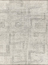 Exquisite Rugs Aldridge Hand-knotted Wool/Bamboo Silk 3807 Ivory/Gray/Beige 9' x 12' Area Rug