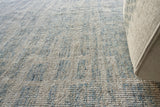 Exquisite Rugs Aldridge Hand-knotted Wool/Bamboo Silk 4481 Light Blue/Ivory 8' x 10' Area Rug