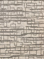Exquisite Rugs Aldridge Hand-knotted Wool/Bamboo Silk 4483 Silver/Gray 9' x 12' Area Rug