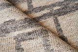 Exquisite Rugs Aldridge Hand-knotted Wool/Bamboo Silk 4483 Silver/Gray 9' x 12' Area Rug