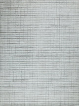 Exquisite Rugs Allure Hand-loomed Wool/Bamboo Silk 6337 Ivory/Silver 10' x 14' Area Rug