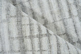 Exquisite Rugs Allure Hand-loomed Wool/Bamboo Silk 6337 Ivory/Silver 10' x 14' Area Rug