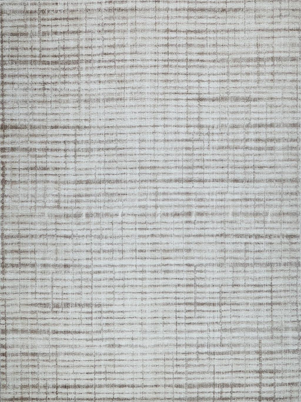 Exquisite Allure Hand-loomed Wool/Bamboo Silk Beige/Brown Area Rug 10.0'X14.0' Rug
