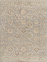 Exquisite Antique Weave Oushak Hand-knotted New Zealand Wool Light Blue Area Rug 6.0'X9.0' Rug