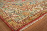 Exquisite Rugs Antique Weave Serapi Hand-knotted New Zealand Wool 9972 Rust/Blue 12' x 15' Area Rug
