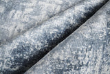 Exquisite Rugs Antolini Hand-loomed Bamboo Silk 3940 Blue/Ivory/Gray 8' x 10' Area Rug