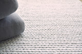 Exquisite Rugs Arlow Handwoven Polyester/Cotton 2308 Light Gray 14' x 18' Area Rug