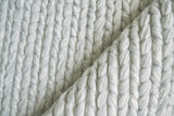 Exquisite Rugs Arlow Handwoven Polyester/Cotton 2308 Light Gray 14' x 18' Area Rug