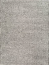 Exquisite Rugs Arlow Handwoven Polyester/Cotton 2309 Dark Gray 5' x 8' Area Rug