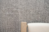 Exquisite Rugs Arlow Handwoven Polyester/Cotton 2309 Dark Gray 5' x 8' Area Rug
