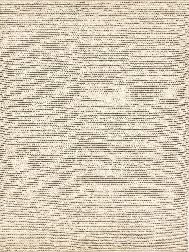 Exquisite Rugs Arlow Handwoven Polyester/Cotton 2313 Ivory 5' x 7.5' Area Rug