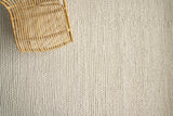 Exquisite Rugs Arlow Handwoven Polyester/Cotton 2313 Ivory 5' x 8' Area Rug