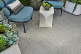 Exquisite Rugs Bali flatweave PET 4868 Silver/Gray 5' x 3' Area Rug