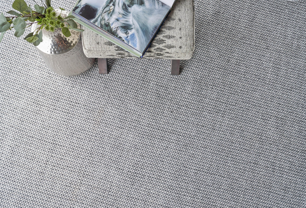 Exquisite Rugs Bali Indoor/Outdoor Flatweave PET yarn 4868 Silver/Gray 9' x 12' Area Rug
