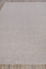 Exquisite Rugs Bali Indoor/Outdoor Flatweave PET yarn 4869 Beige 5' x 8' Area Rug