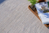 Exquisite Rugs Bali Indoor/Outdoor Flatweave PET yarn 4869 Beige 5' x 8' Area Rug