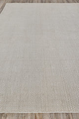 Exquisite Rugs Bali Indoor/Outdoor Flatweave PET yarn 4870 Ivory 5' x 8' Area Rug