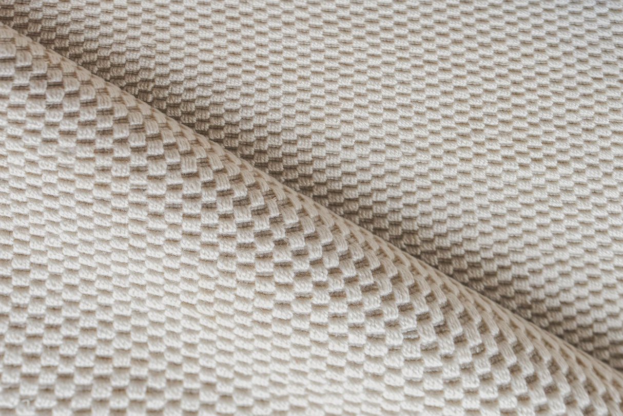 Exquisite Rugs Bali Indoor/Outdoor Flatweave PET yarn 4870 Ivory 5' x 8' Area Rug