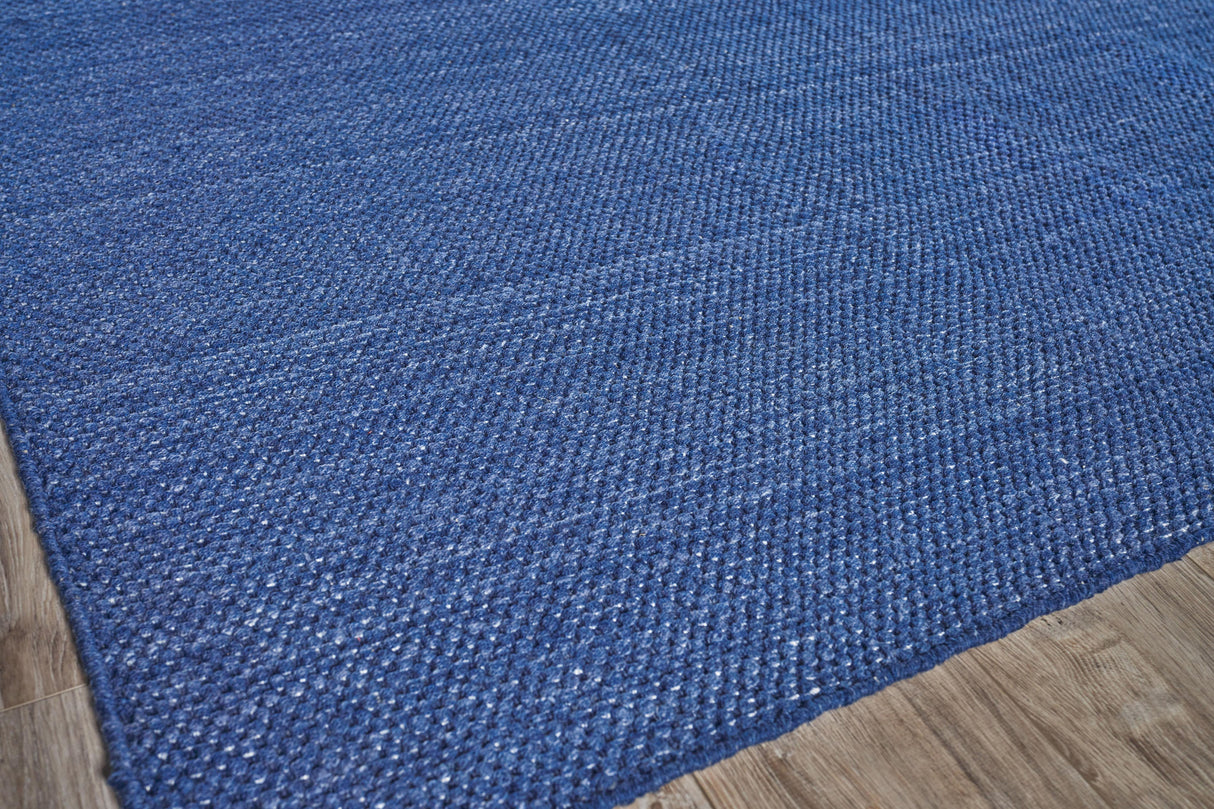 Exquisite Rugs Bali Indoor/Outdoor Flatweave PET yarn 4871 Blue 3' x 5' Area Rug