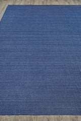 Exquisite Rugs Bali Indoor/Outdoor Flatweave PET yarn 4871 Blue 3' x 5' Area Rug