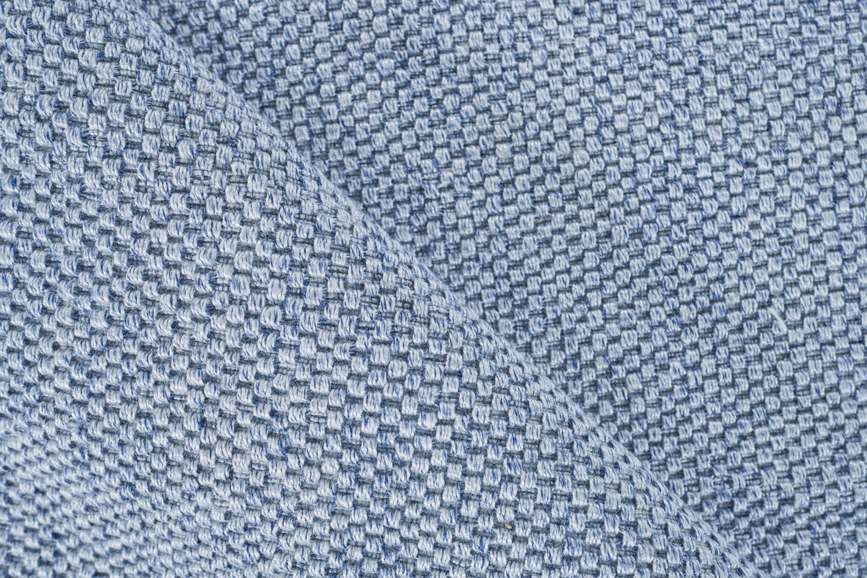 Exquisite Rugs Bali Indoor/Outdoor Flatweave PET yarn 4980 Light Blue 9' x 12' Area Rug
