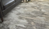 Exquisite Rugs Bamboo Silk Hand-knotted 3263 Light Silver/Gray 12' x 15' Area Rug
