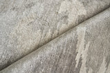 Exquisite Rugs Bamboo Silk Hand-knotted 3263 Light Silver/Gray 8' x 10' Area Rug
