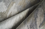 Exquisite Rugs Bamboo Silk Hand-knotted 3282 Silver/Gray 12' x 15' Area Rug