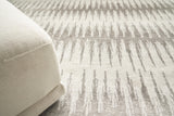 Exquisite Rugs Bamboo Silk Hand-knotted 3288 Gray/Silver 9' x 12' Area Rug