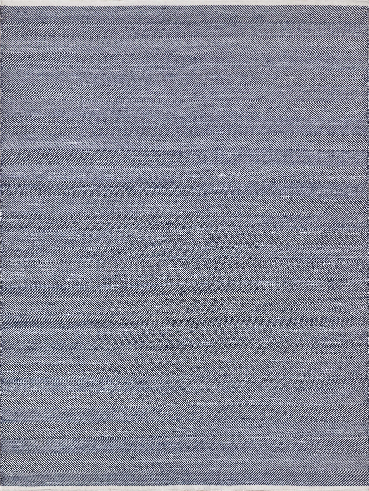 Exquisite Bintan Indoor/Outdoor Flatweave PET yarn Ivory/Blue Area Rug 12.0'X15.0' Rug