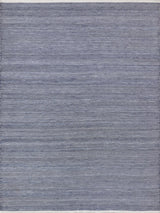 Exquisite Bintan Indoor/Outdoor Flatweave PET yarn Ivory/Blue Area Rug 5.0'X8.0' Rug