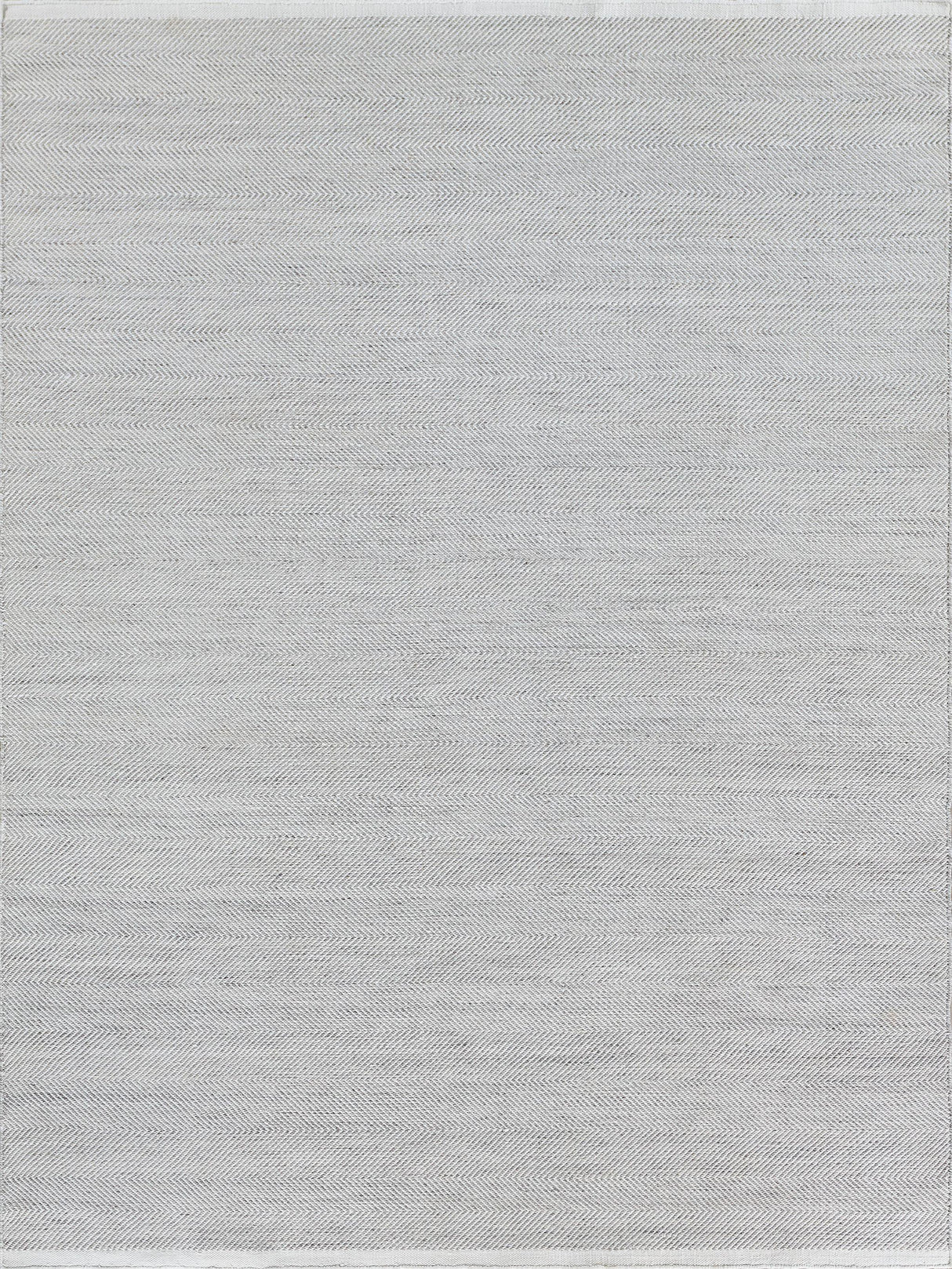 Exquisite Bintan Indoor/Outdoor Flatweave PET yarn Ivory/Silver Area Rug 5.0'X8.0' Rug