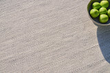 Exquisite Rugs Bintan Indoor/Outdoor Flatweave PET yarn 4897 Ivory/Beige 10' x 14' Area Rug