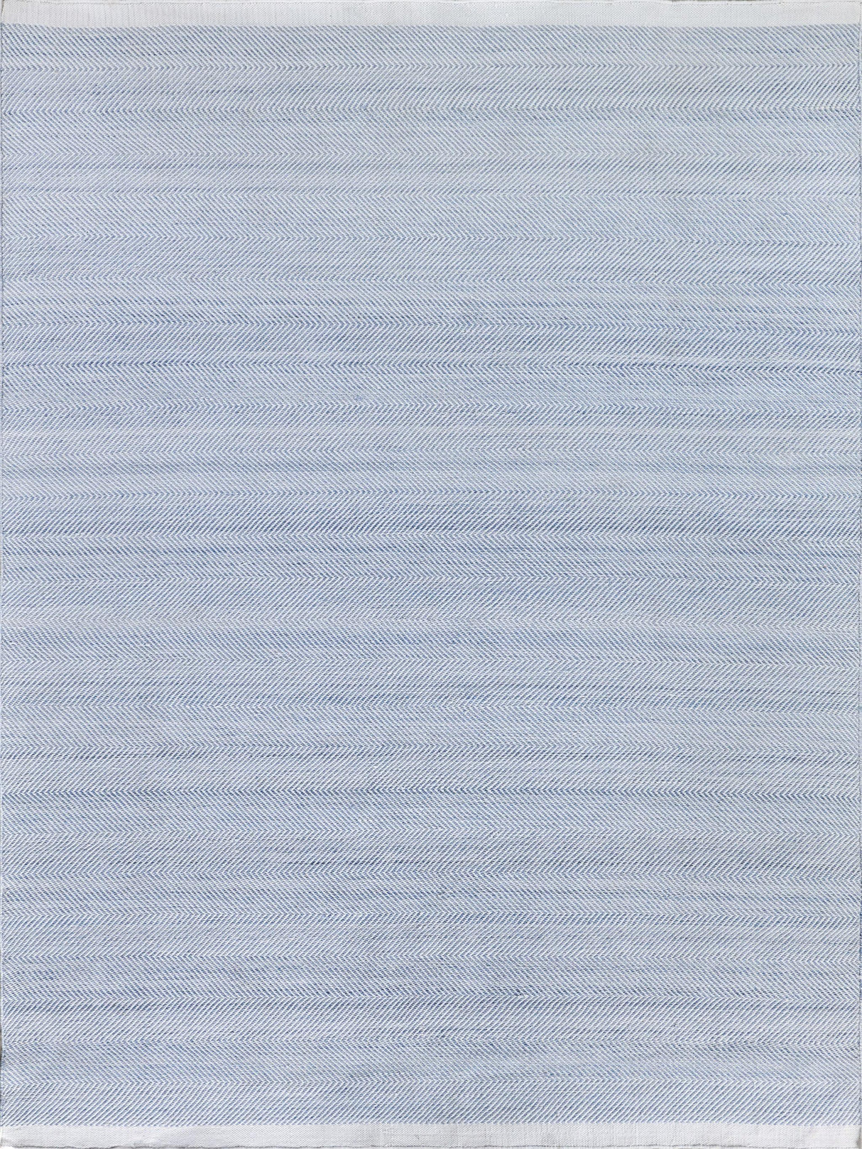 Exquisite Bintan Indoor/Outdoor Flatweave PET yarn Light Blue Area Rug 9.0'X12.0' Rug