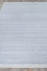 Exquisite Rugs Bintan Indoor/Outdoor Flatweave PET yarn 4988 Light Blue 9' x 12' Area Rug