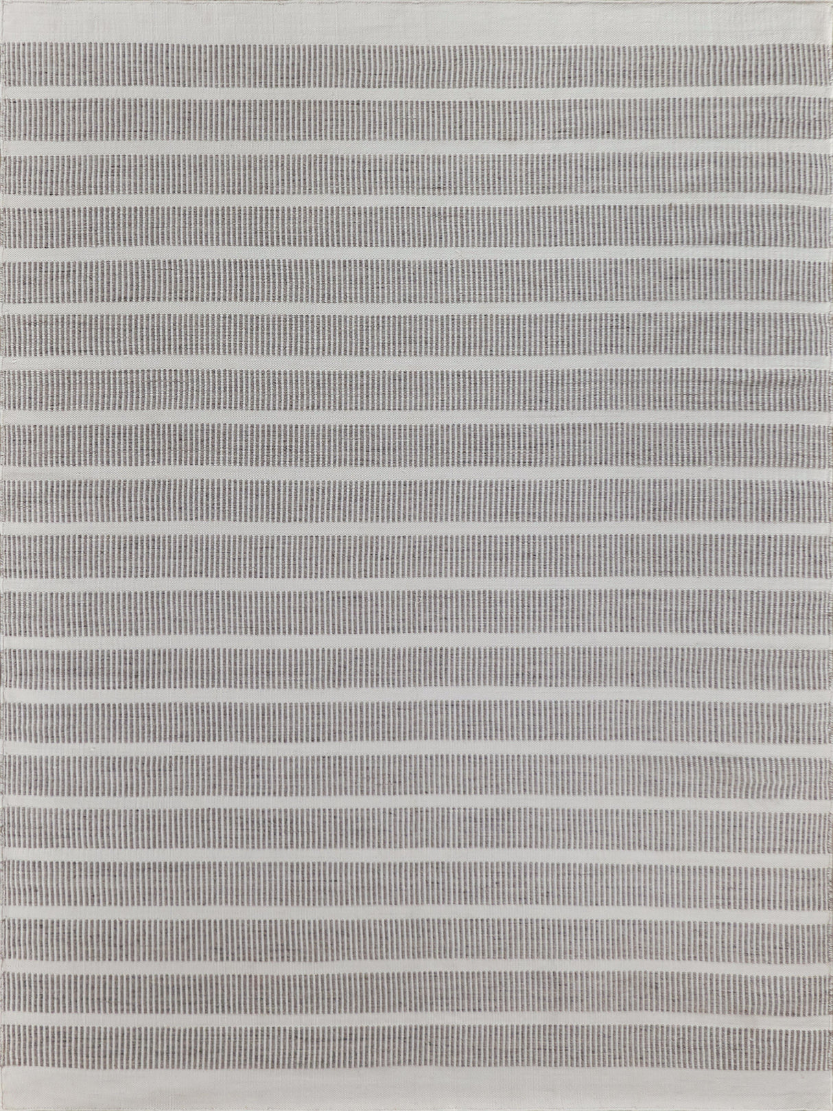 Exquisite Rugs Boca Indoor/Outdoor Flatweave PET yarn 4888 Ivory/Gray 5' x 8' Area Rug