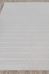 Exquisite Rugs Boca Indoor/Outdoor Flatweave PET yarn 4985 Light Beige 10' x 14' Area Rug