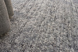 Exquisite Rugs Borelli Hand-loomed New Zealand Wool 4712 Light Gray 6' x 9' Area Rug