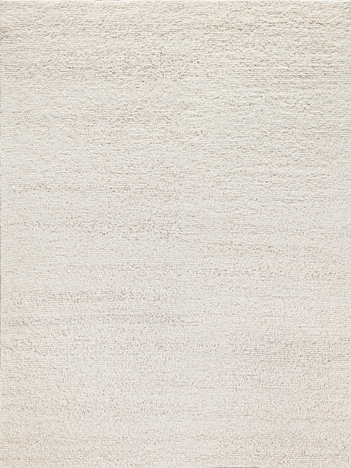 Exquisite Borelli Hand-loomed New Zealand Wool Ivory Area Rug 8.0'X10.0' Rug