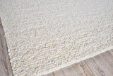 Exquisite Rugs Borelli Hand-loomed New Zealand Wool 4750 Ivory 10' x 8' Area Rug